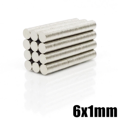 Neodymium Magnets Disc 6x1mm