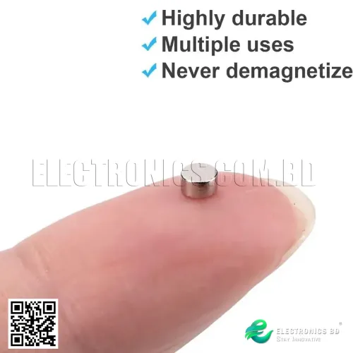 2 x 2 mm) Neodymium Magnet Round Shape mini