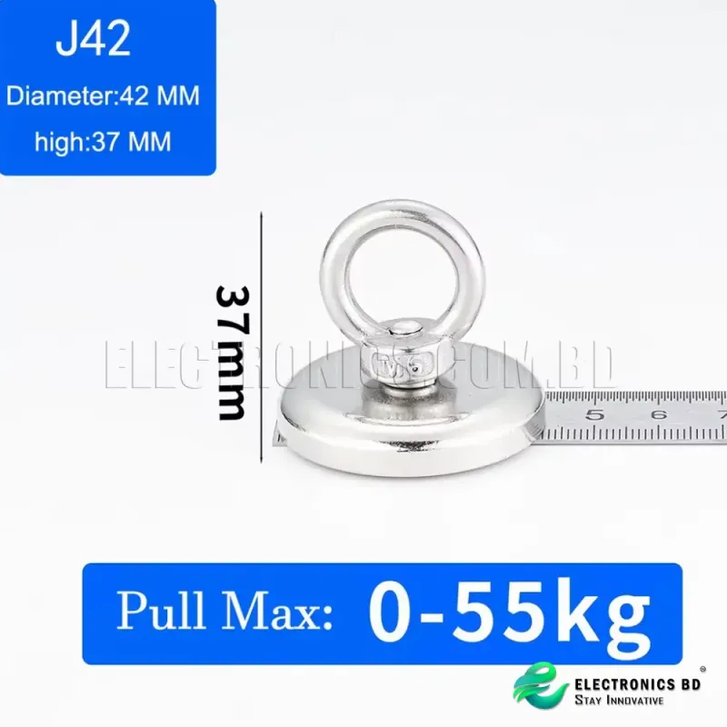 Fishing Magnet J42 - D42mm Round Neodymium Magnet