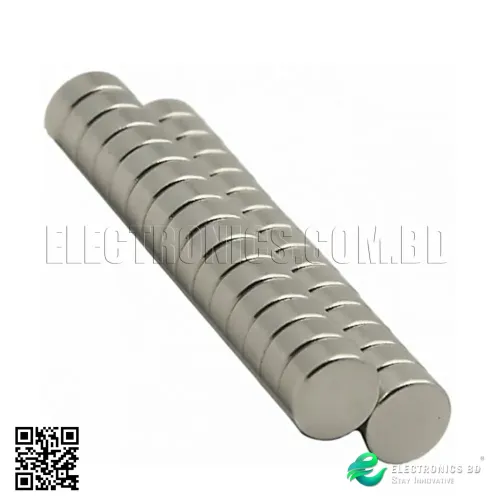 Neodymium Magnet ( 5mm x 2mm ) Round Shape  1pcs