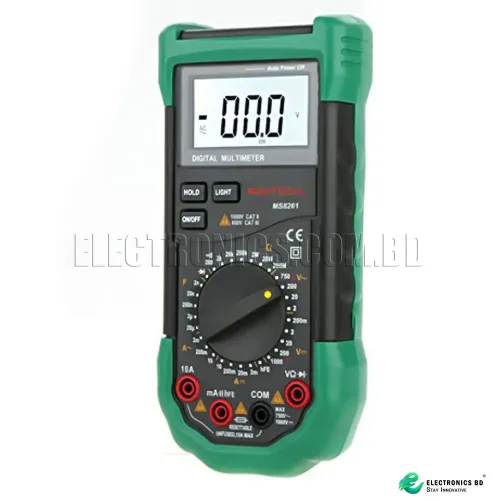 MASTECH MS8261 LCD Backlight Display Digital MultiMeters AC/DC Volt Amp hFE Test