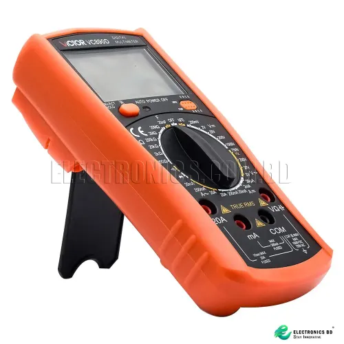 VICTOR VC890D True Digital Multimeter EFFECTIVE VALUE multimeter capacitor 2000 uF Backlight Tools