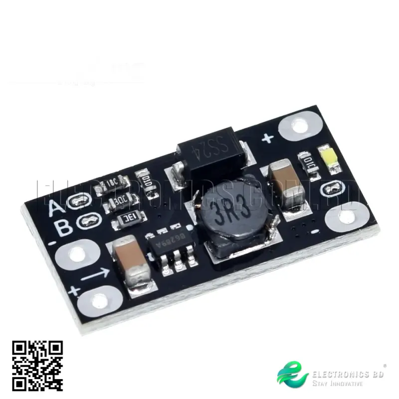 1.5A Multi-function Mini Boost Module Step Up Board 5V 8V 9V 12V LED Indicator DIY Voltage Module 3.7V lithium battery