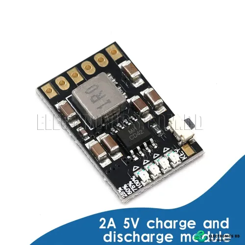 5V 2A Charge Discharge Module 3.7V 4.2V Li-ion Battery Charge Boost Board