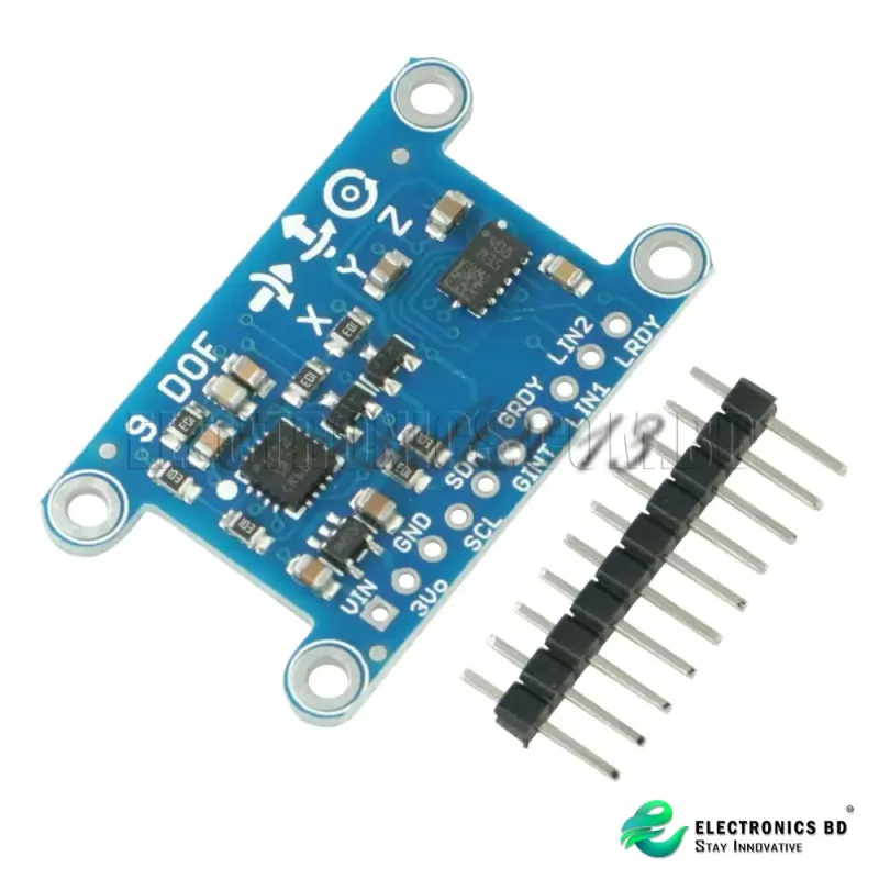 9 Axis IMU L3GD20 LSM303D Module 9DOF Compass Acceleration Gyroscope Sensor Module For Arduino