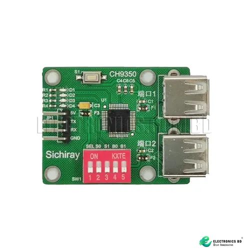 CH9350 USB Serial Communication Control Module Evaluation Board HID Keyboard Mouse Serial Port Develop For Arduino