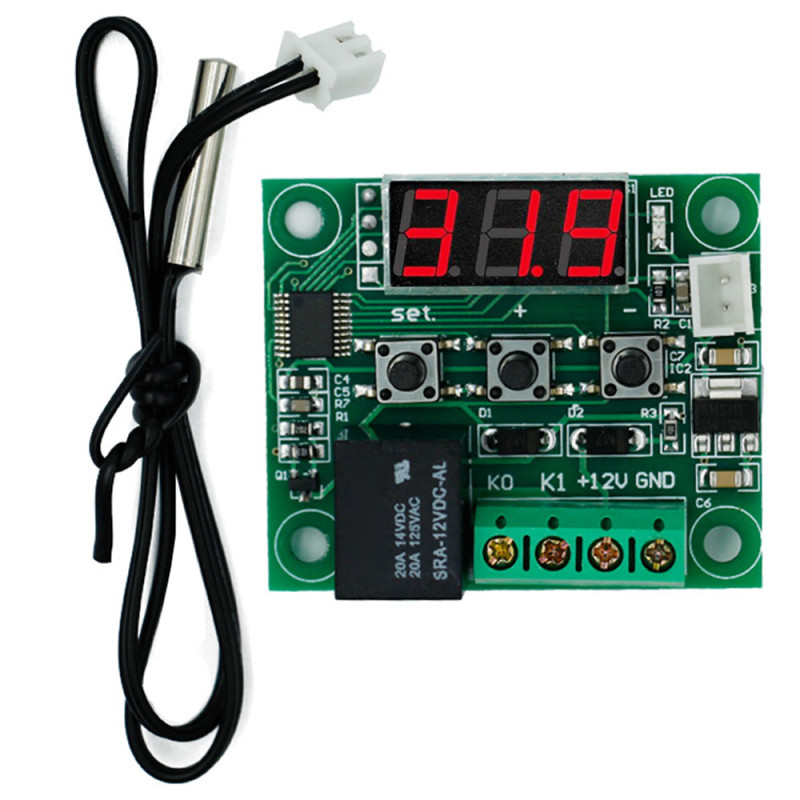 Digital Thermostat Temperature Control Switch Sensor Module W1209