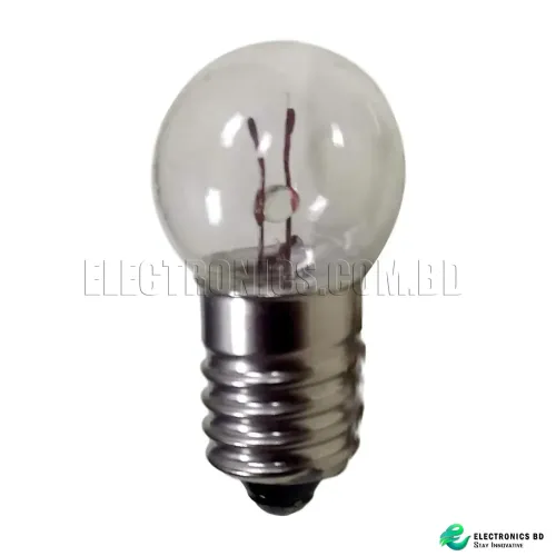 E10 5V 0.3A DC Warm White Miniature Screw Base Bulb Light Bulbs (5V)