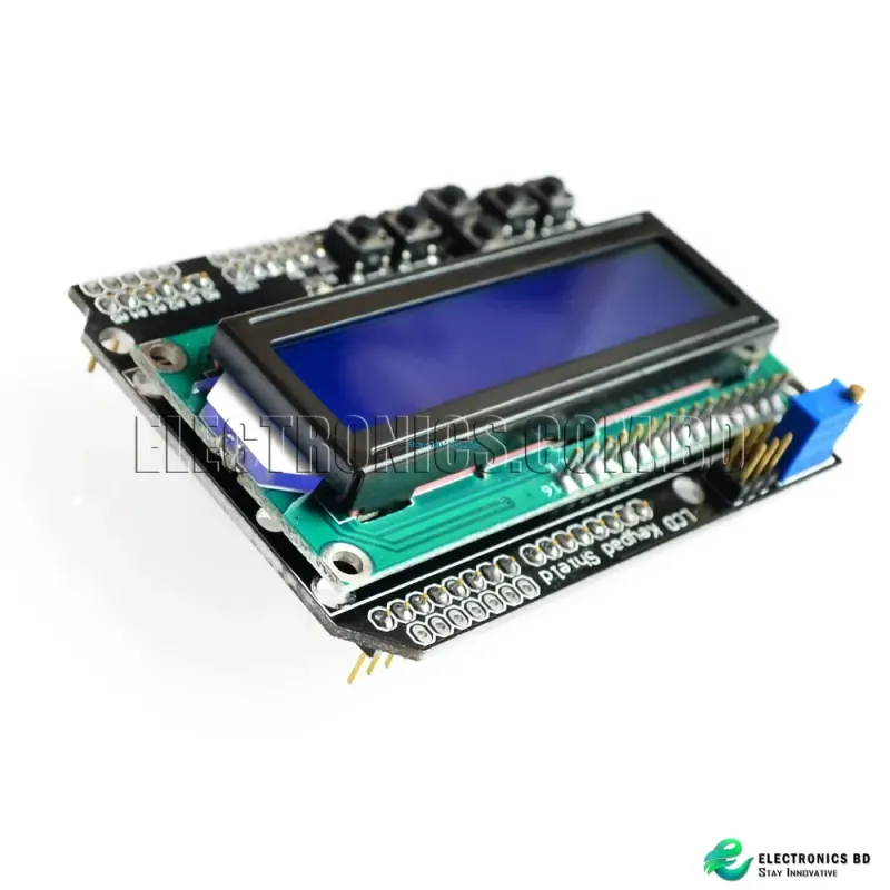 LCD Keypad Shield of the LCD 1602 character LCD input and output expansion board For arduino