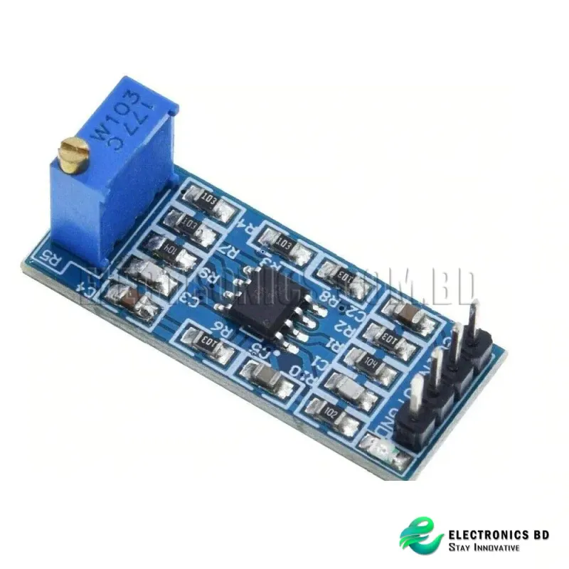 LM358 100 Times Gain Amplification Module Operational Amplifier Module