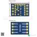 Logic level converter 2-channel 3.3V to 5V UART SPI conversion module IIC serial port