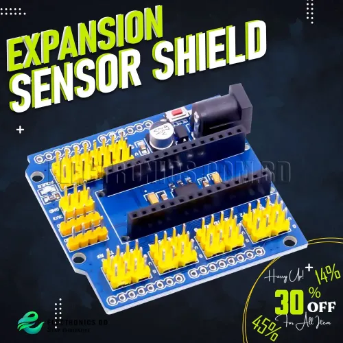 NANO I/O IO Expansion Sensor Shield Module For Arduino Nano