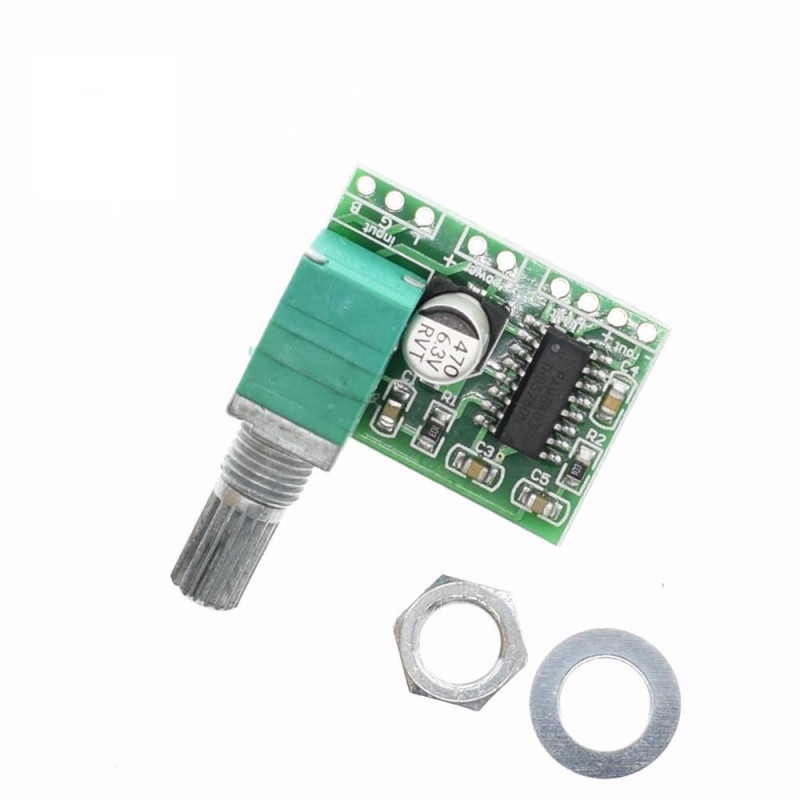 PAM8403 Mini 5V Power Amplifier Board Support USB Power Supply 3W+3W