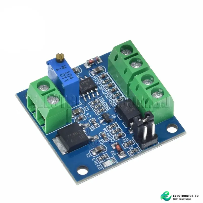 PWM to Voltage Converter Module 0%-100% to 0-10V for PLC MCU Digital to Analog Signal PWM Adjustable Converter Power Module