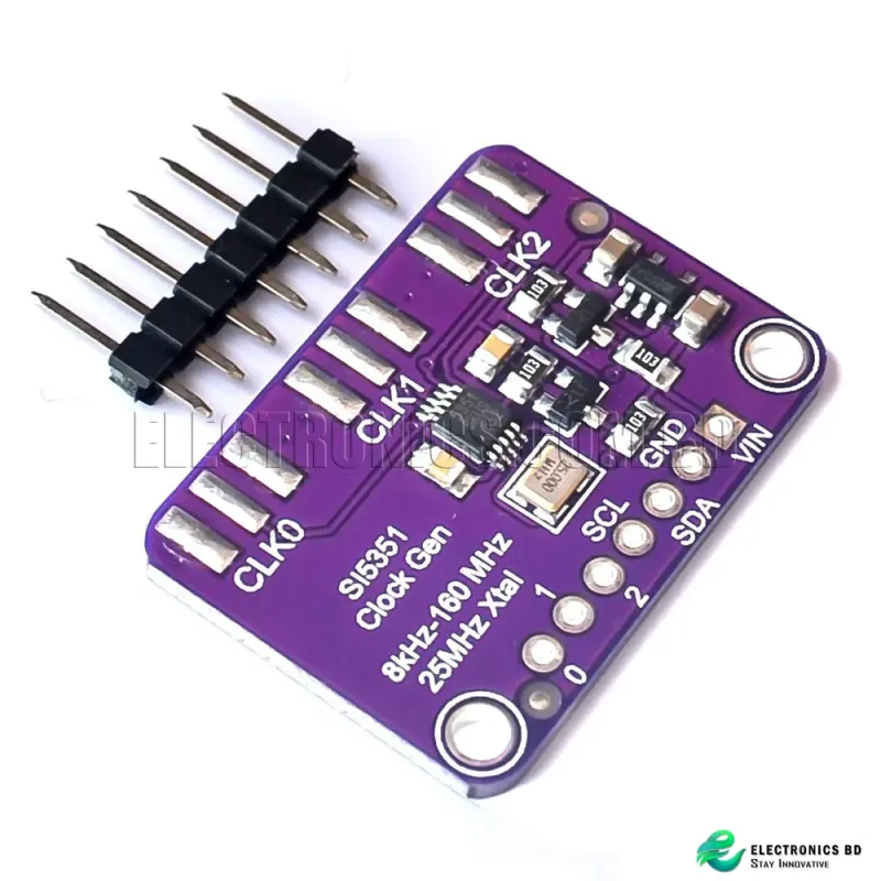 SI5351 Clock Signal Generator Module Clock Generator Breakout Board High Frequency Signal Square Wave Frequency