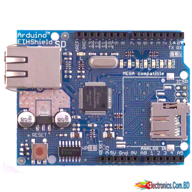 W5100 Ethernet Shield for Arduino