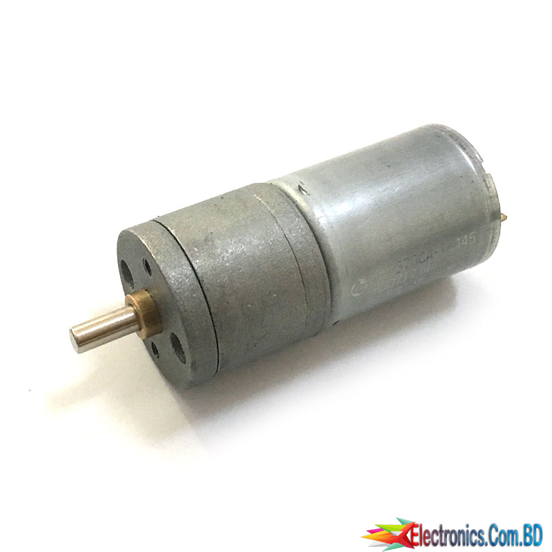 12V 800RPM DC Geared Motor 50x25 mm