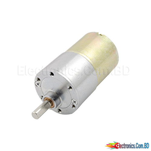 12V DC 420 RPM Powerful High Torque Motor Gear Box Electric Motor