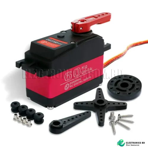 ZOSKAY Baja servo 60kg SSG HV Digital DS5160 Servo (Control Angle 270°)