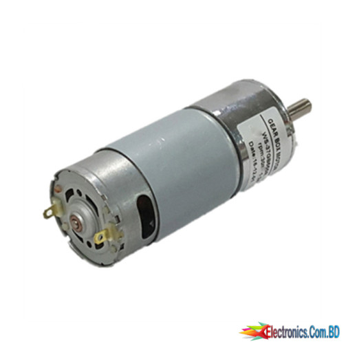 12V 60 RPM High Torque DC Gear Motor 37GB555D012