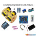 Line Following Robot Kit with Arduino