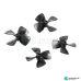 1pair 4-blade Propeller Outer Dia 60mm Aperture 5mm Ducted Screw for RC Pattern Trawler Vessel Fishing Bait Boat