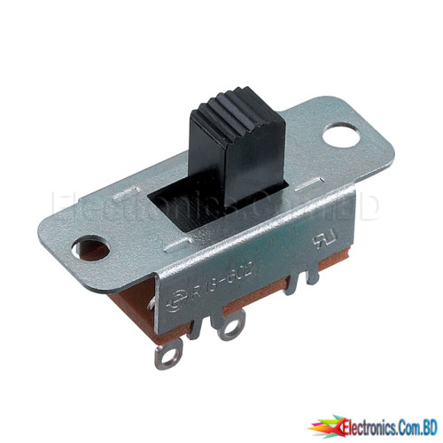 DPDT Centre Off PCB Mount Miniature Slide Switch (6PIN) 13/23/8MM