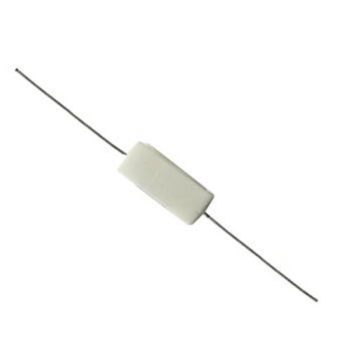 5 Watt 220 Ohm Ceramic Cement High Power Resistor 5% Tolerance