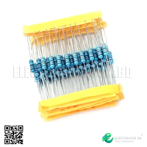 2.7R 0.5 Watt Metal Film Resistor 2.7R 1/2W MFR Resistor (5 PCS)