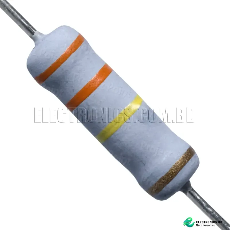 330K Ohm 2W 5% Metal Oxide Resistor - 5 PCS