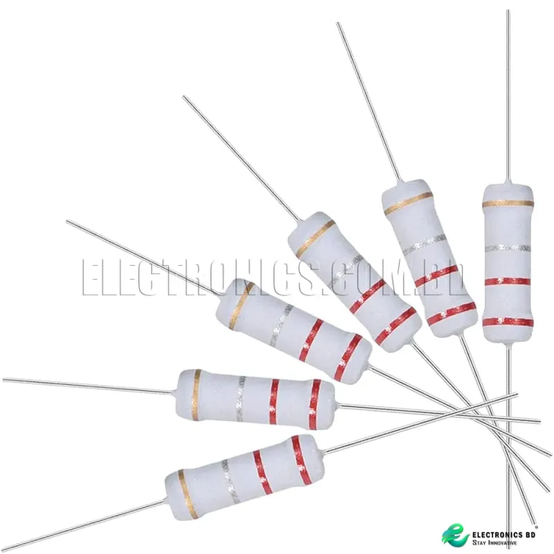 0.22 Ω Ohm 0.50W 1% carbon Film Resistor - 5 PCS