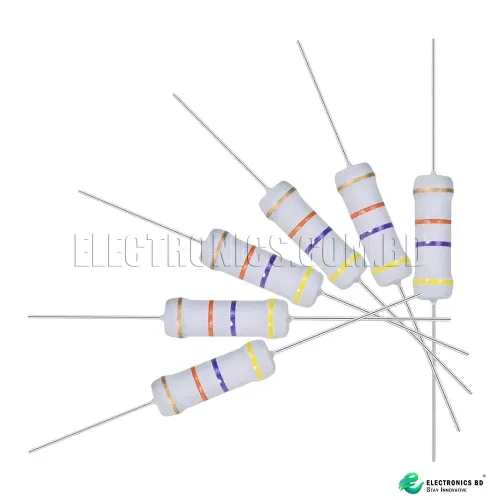 47K Ohm 2W 5% Metal Oxide Resistor - 5 PCS