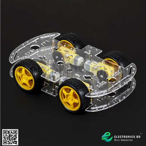 4 Wheel Robot Chassis Kit for Smart Car