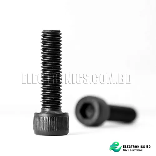 M4 45mm DIN912 12.9 grade high Black Oxide Steel Hex Socket Cap Screw