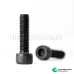 M4 10mm Black Oxide Steel Hex Socket Cap Screw