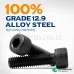 M4 45mm DIN912 12.9 grade high Black Oxide Steel Hex Socket Cap Screw