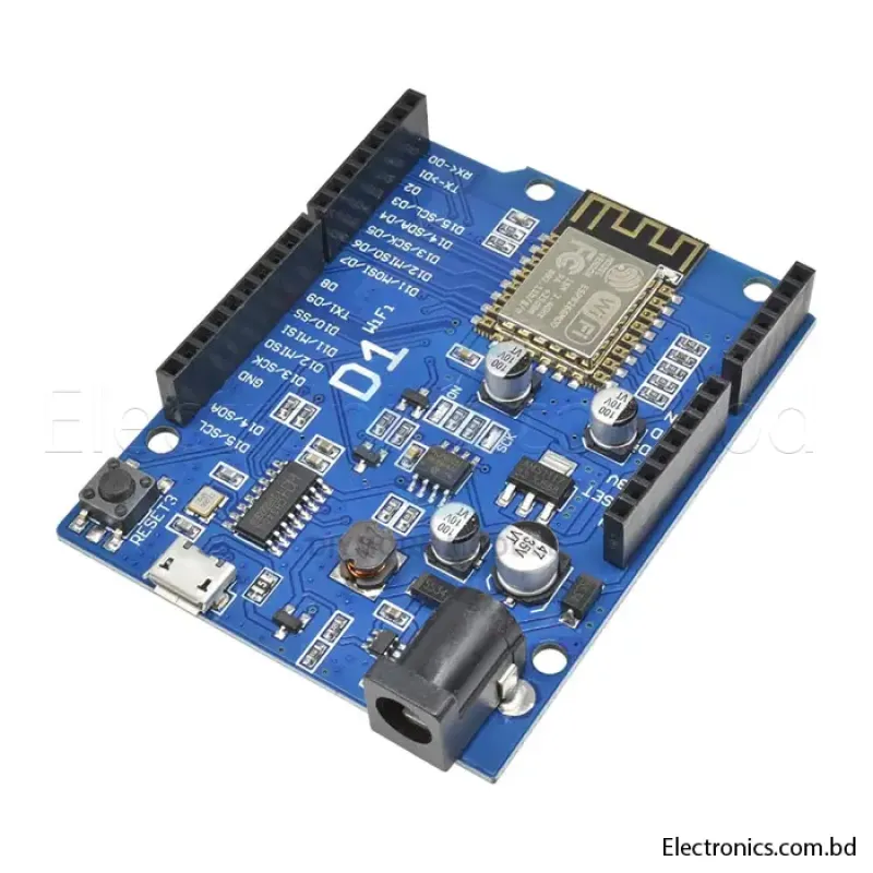 ESP-12E WeMos D1 WiFi uno based ESP8266 shield for arduino Compatible IDE