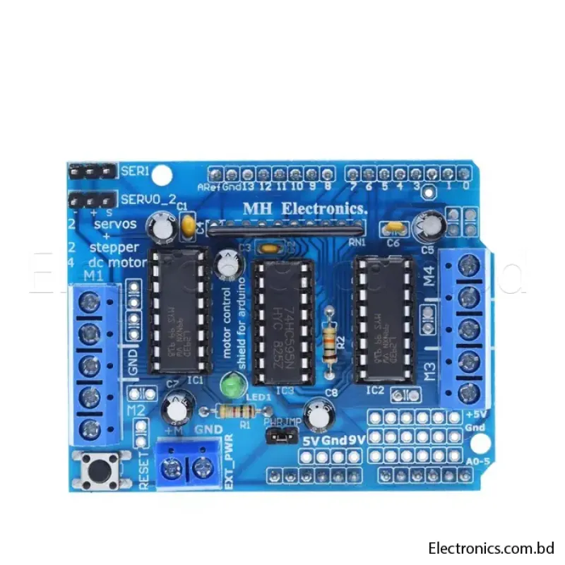 L293D Motor Shield For Arduino