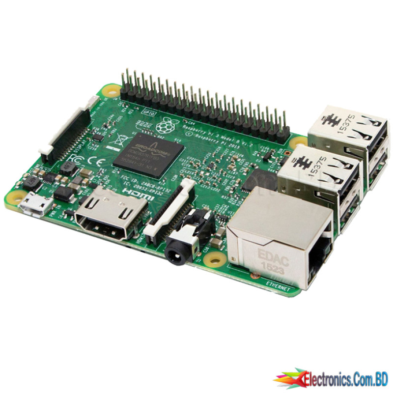 Raspberry Pi 2 Model B Project Board - 1GB RAM - 900 MHz Quad-Core CPU 