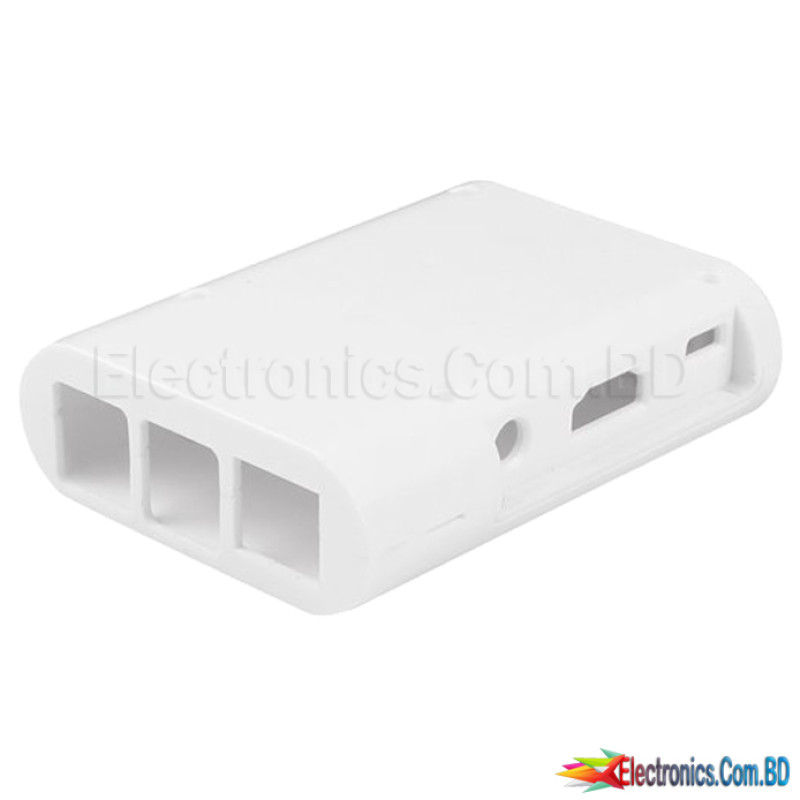 Raspberry Pi 3 Model B and Raspberry Pi 2 Model B White Case box Enclosure