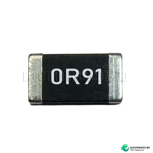 1 Pcs Resistor 0.91 ohm 1/4W 0.25W 1% SMD 1206