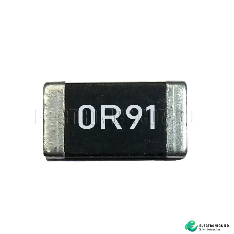 1 Pcs Resistor 0.91 ohm 1/4W 0.25W 1% SMD 1206