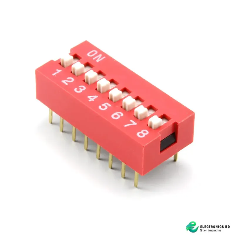 DIP Switch - 8 Position