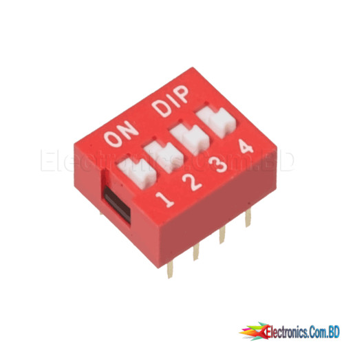 DIP Switch 4 Position