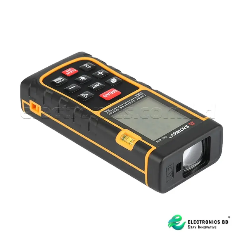 80 Meter DIGITAL LASER RANGEFINDER 262FT HANDHELD DISTANCE METER TRENA LASER RANGE FINDER AREA-VOLUME-ANGLE TAPE MEASURE TOOL