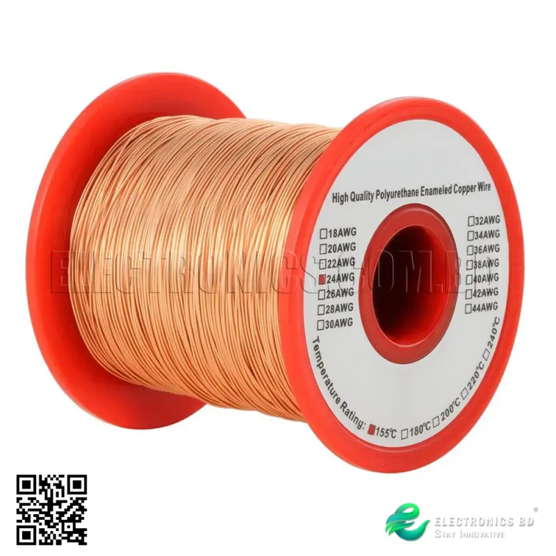 5 Meter - Copper wire 24 SWG Magnet / enameled