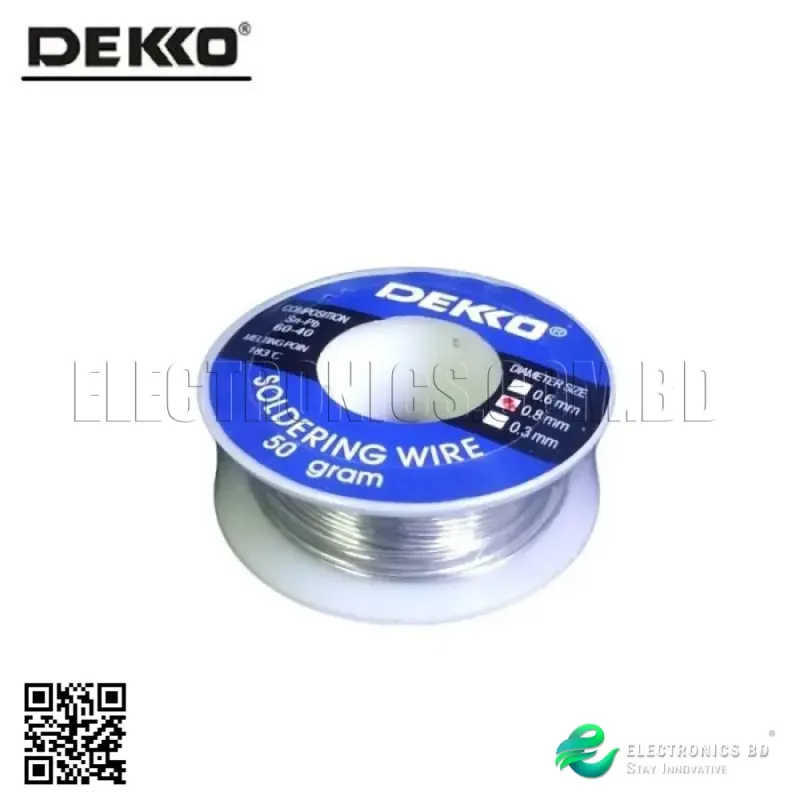 Soldering Lead Wire 50g DEKO Grade A