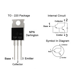 TIP122 - Darlington NPN Transistor